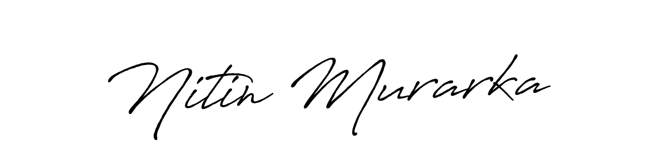 Also You can easily find your signature by using the search form. We will create Nitin Murarka name handwritten signature images for you free of cost using Antro_Vectra_Bolder sign style. Nitin Murarka signature style 7 images and pictures png