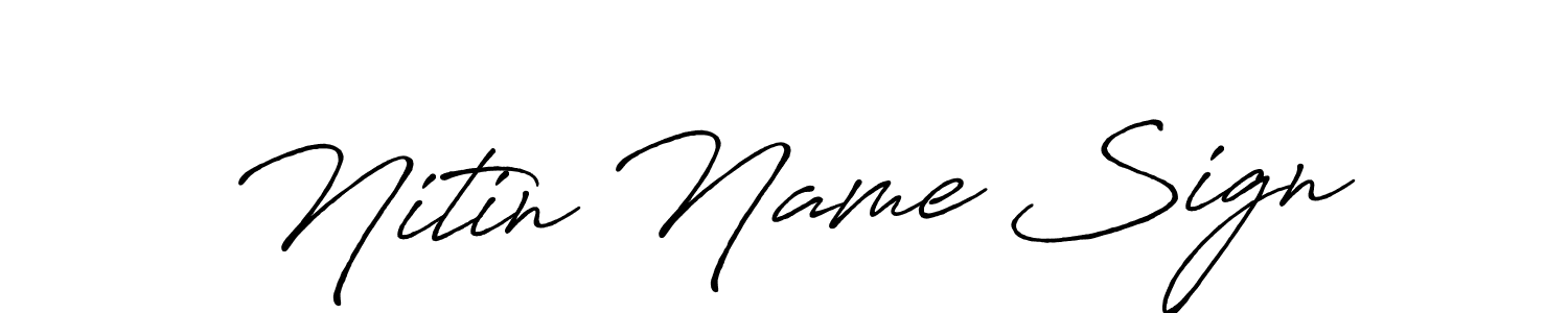 Similarly Antro_Vectra_Bolder is the best handwritten signature design. Signature creator online .You can use it as an online autograph creator for name Nitin Name Sign. Nitin Name Sign signature style 7 images and pictures png