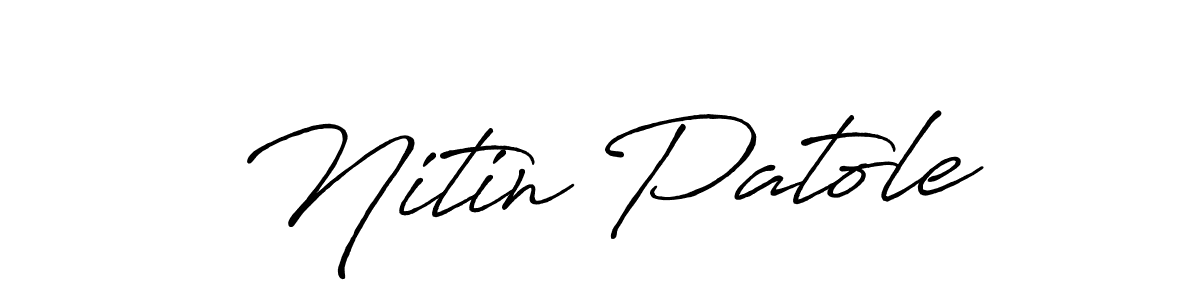 Once you've used our free online signature maker to create your best signature Antro_Vectra_Bolder style, it's time to enjoy all of the benefits that Nitin Patole name signing documents. Nitin Patole signature style 7 images and pictures png