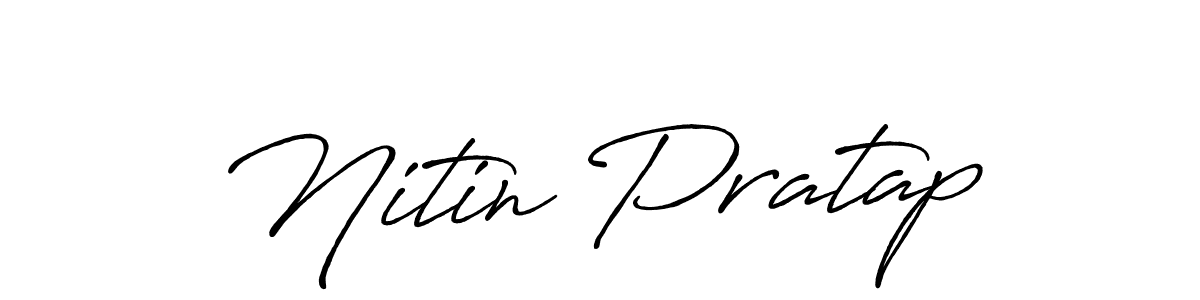 The best way (Antro_Vectra_Bolder) to make a short signature is to pick only two or three words in your name. The name Nitin Pratap include a total of six letters. For converting this name. Nitin Pratap signature style 7 images and pictures png