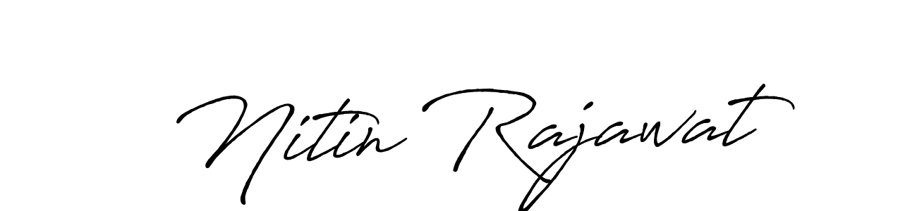 This is the best signature style for the Nitin Rajawat name. Also you like these signature font (Antro_Vectra_Bolder). Mix name signature. Nitin Rajawat signature style 7 images and pictures png