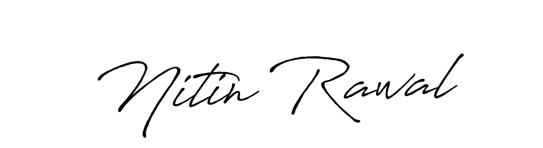 Make a short Nitin Rawal signature style. Manage your documents anywhere anytime using Antro_Vectra_Bolder. Create and add eSignatures, submit forms, share and send files easily. Nitin Rawal signature style 7 images and pictures png