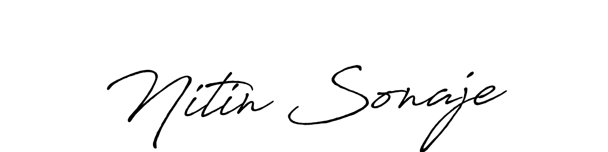 Antro_Vectra_Bolder is a professional signature style that is perfect for those who want to add a touch of class to their signature. It is also a great choice for those who want to make their signature more unique. Get Nitin Sonaje name to fancy signature for free. Nitin Sonaje signature style 7 images and pictures png