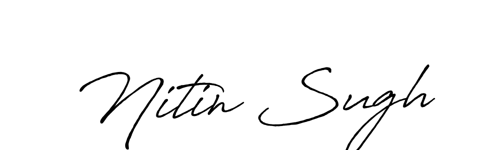 Make a beautiful signature design for name Nitin Sugh. Use this online signature maker to create a handwritten signature for free. Nitin Sugh signature style 7 images and pictures png