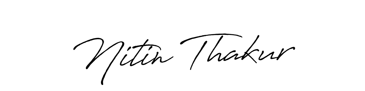 Once you've used our free online signature maker to create your best signature Antro_Vectra_Bolder style, it's time to enjoy all of the benefits that Nitin Thakur name signing documents. Nitin Thakur signature style 7 images and pictures png