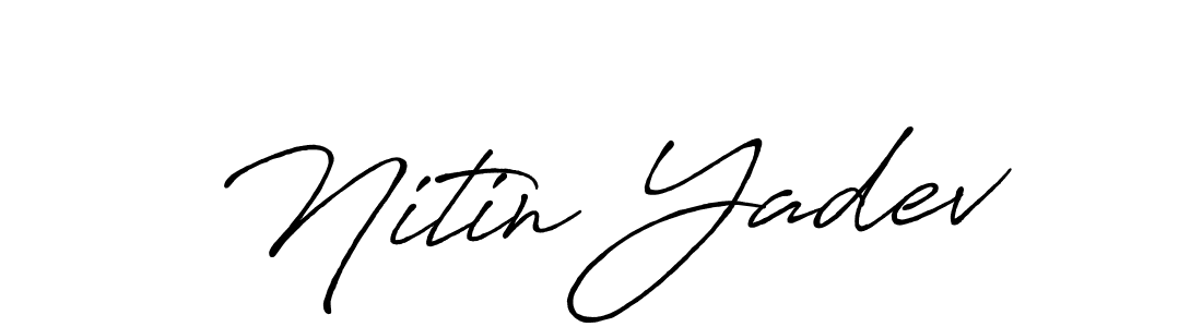 This is the best signature style for the Nitin Yadev name. Also you like these signature font (Antro_Vectra_Bolder). Mix name signature. Nitin Yadev signature style 7 images and pictures png