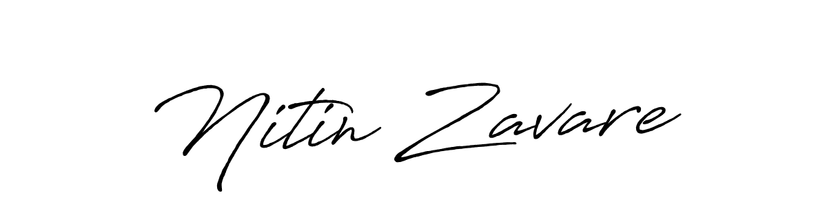 Make a beautiful signature design for name Nitin Zavare. Use this online signature maker to create a handwritten signature for free. Nitin Zavare signature style 7 images and pictures png