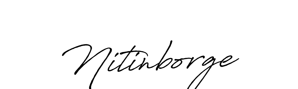 Once you've used our free online signature maker to create your best signature Antro_Vectra_Bolder style, it's time to enjoy all of the benefits that Nitinborge name signing documents. Nitinborge signature style 7 images and pictures png