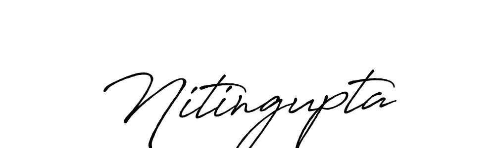 You should practise on your own different ways (Antro_Vectra_Bolder) to write your name (Nitingupta) in signature. don't let someone else do it for you. Nitingupta signature style 7 images and pictures png