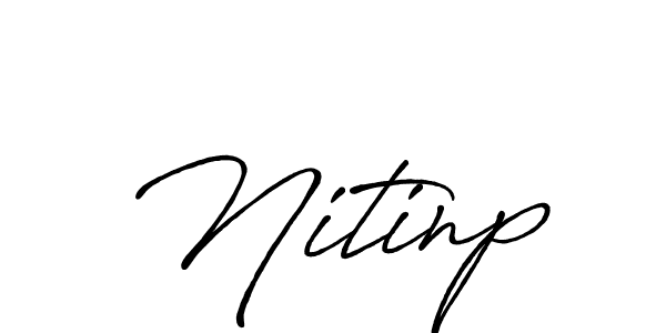 How to Draw Nitinp signature style? Antro_Vectra_Bolder is a latest design signature styles for name Nitinp. Nitinp signature style 7 images and pictures png
