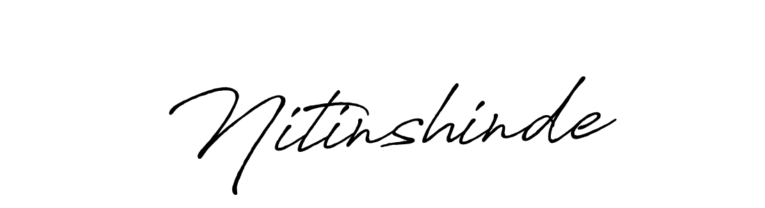 Similarly Antro_Vectra_Bolder is the best handwritten signature design. Signature creator online .You can use it as an online autograph creator for name Nitinshinde. Nitinshinde signature style 7 images and pictures png