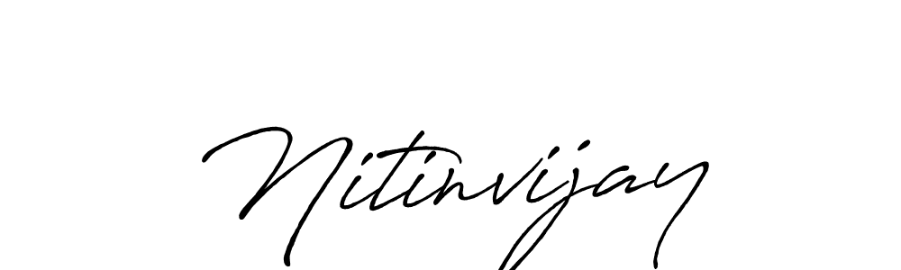 Also You can easily find your signature by using the search form. We will create Nitinvijay name handwritten signature images for you free of cost using Antro_Vectra_Bolder sign style. Nitinvijay signature style 7 images and pictures png