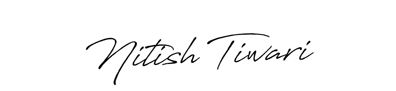 Make a short Nitish Tiwari signature style. Manage your documents anywhere anytime using Antro_Vectra_Bolder. Create and add eSignatures, submit forms, share and send files easily. Nitish Tiwari signature style 7 images and pictures png