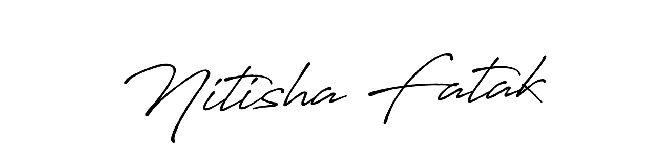 See photos of Nitisha Fatak official signature by Spectra . Check more albums & portfolios. Read reviews & check more about Antro_Vectra_Bolder font. Nitisha Fatak signature style 7 images and pictures png