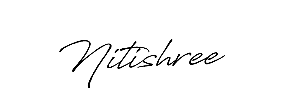 Antro_Vectra_Bolder is a professional signature style that is perfect for those who want to add a touch of class to their signature. It is also a great choice for those who want to make their signature more unique. Get Nitishree name to fancy signature for free. Nitishree signature style 7 images and pictures png