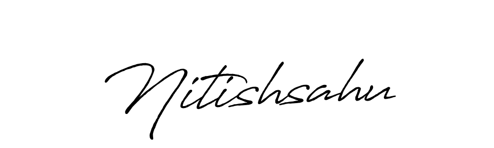 Once you've used our free online signature maker to create your best signature Antro_Vectra_Bolder style, it's time to enjoy all of the benefits that Nitishsahu name signing documents. Nitishsahu signature style 7 images and pictures png