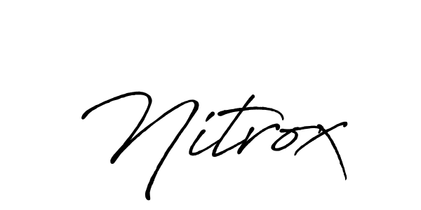 How to Draw Nitrox signature style? Antro_Vectra_Bolder is a latest design signature styles for name Nitrox. Nitrox signature style 7 images and pictures png