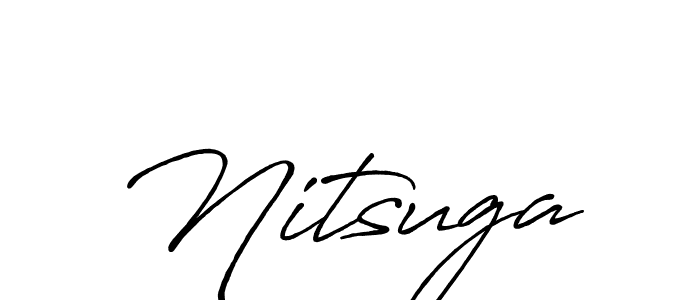 Antro_Vectra_Bolder is a professional signature style that is perfect for those who want to add a touch of class to their signature. It is also a great choice for those who want to make their signature more unique. Get Nitsuga name to fancy signature for free. Nitsuga signature style 7 images and pictures png