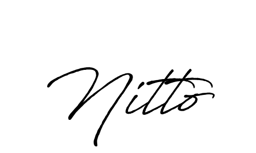 This is the best signature style for the Nitto name. Also you like these signature font (Antro_Vectra_Bolder). Mix name signature. Nitto signature style 7 images and pictures png