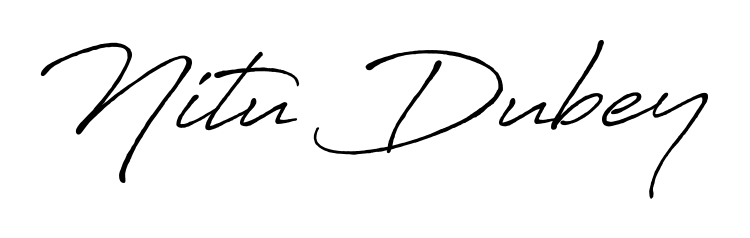 Nitu Dubey stylish signature style. Best Handwritten Sign (Antro_Vectra_Bolder) for my name. Handwritten Signature Collection Ideas for my name Nitu Dubey. Nitu Dubey signature style 7 images and pictures png