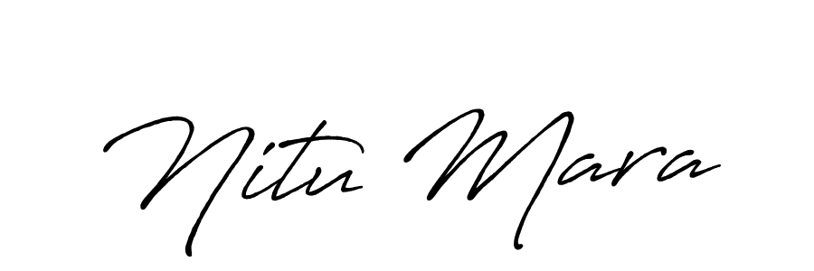 Make a beautiful signature design for name Nitu Mara. Use this online signature maker to create a handwritten signature for free. Nitu Mara signature style 7 images and pictures png