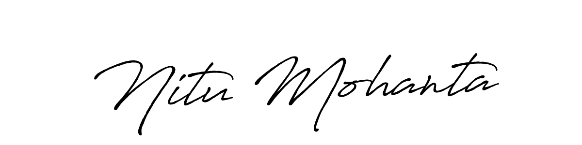 Here are the top 10 professional signature styles for the name Nitu Mohanta. These are the best autograph styles you can use for your name. Nitu Mohanta signature style 7 images and pictures png