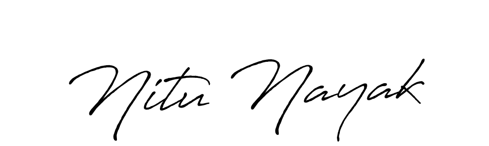 Antro_Vectra_Bolder is a professional signature style that is perfect for those who want to add a touch of class to their signature. It is also a great choice for those who want to make their signature more unique. Get Nitu Nayak name to fancy signature for free. Nitu Nayak signature style 7 images and pictures png
