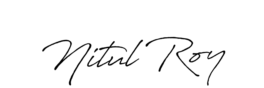 Make a beautiful signature design for name Nitul Roy. Use this online signature maker to create a handwritten signature for free. Nitul Roy signature style 7 images and pictures png