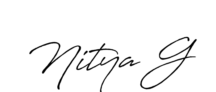 Here are the top 10 professional signature styles for the name Nitya G. These are the best autograph styles you can use for your name. Nitya G signature style 7 images and pictures png