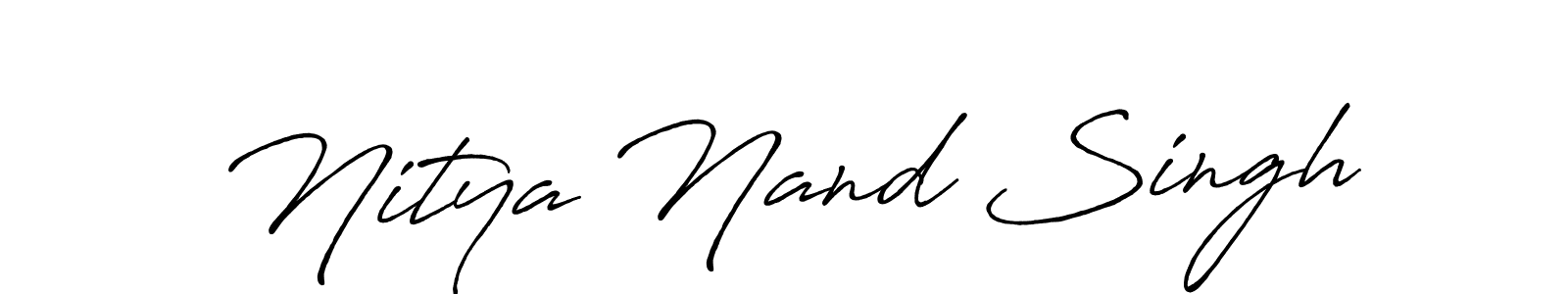 It looks lik you need a new signature style for name Nitya Nand Singh. Design unique handwritten (Antro_Vectra_Bolder) signature with our free signature maker in just a few clicks. Nitya Nand Singh signature style 7 images and pictures png