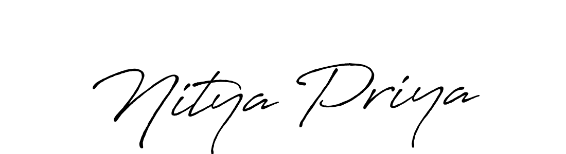 Make a beautiful signature design for name Nitya Priya. Use this online signature maker to create a handwritten signature for free. Nitya Priya signature style 7 images and pictures png