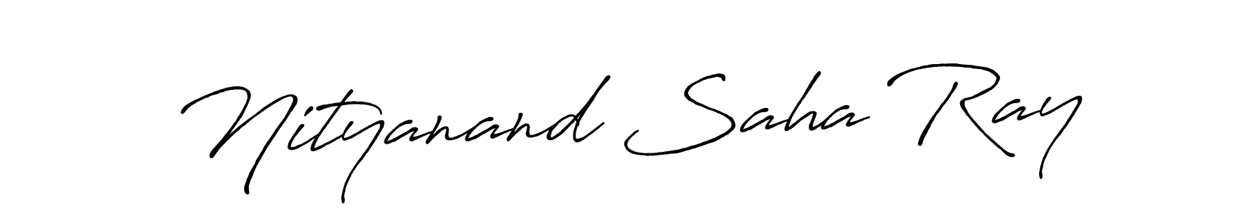 Use a signature maker to create a handwritten signature online. With this signature software, you can design (Antro_Vectra_Bolder) your own signature for name Nityanand Saha Ray. Nityanand Saha Ray signature style 7 images and pictures png