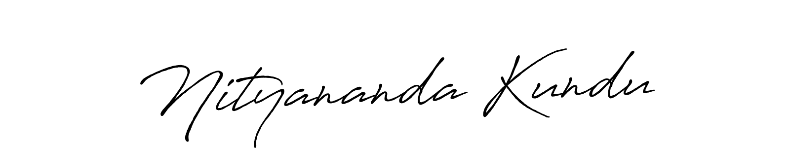 Design your own signature with our free online signature maker. With this signature software, you can create a handwritten (Antro_Vectra_Bolder) signature for name Nityananda Kundu. Nityananda Kundu signature style 7 images and pictures png