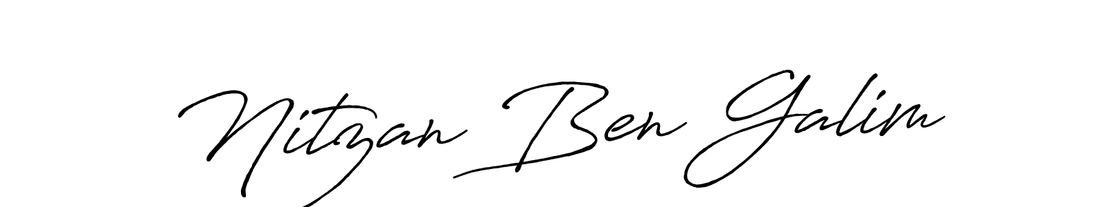 Once you've used our free online signature maker to create your best signature Antro_Vectra_Bolder style, it's time to enjoy all of the benefits that Nitzan Ben Galim name signing documents. Nitzan Ben Galim signature style 7 images and pictures png
