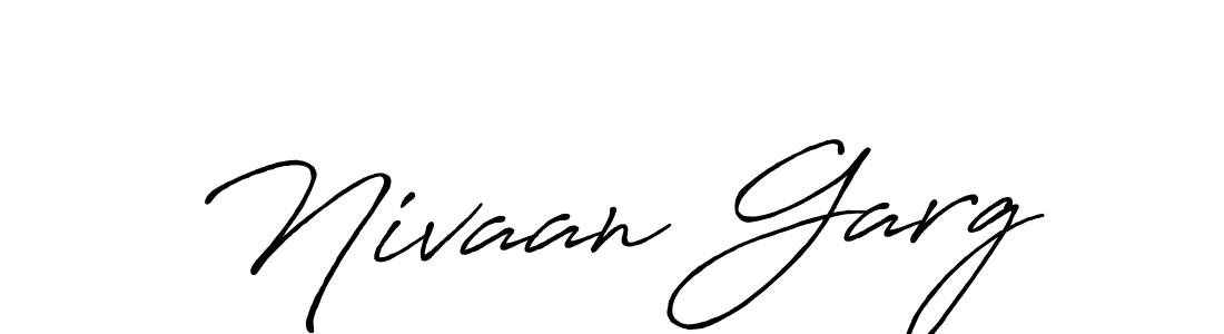 Antro_Vectra_Bolder is a professional signature style that is perfect for those who want to add a touch of class to their signature. It is also a great choice for those who want to make their signature more unique. Get Nivaan Garg name to fancy signature for free. Nivaan Garg signature style 7 images and pictures png