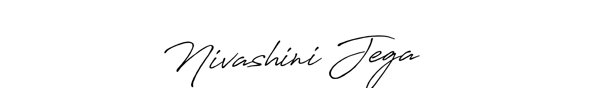 Make a beautiful signature design for name Nivashini Jega❤️. With this signature (Antro_Vectra_Bolder) style, you can create a handwritten signature for free. Nivashini Jega❤️ signature style 7 images and pictures png