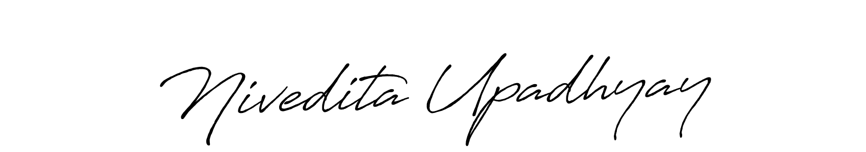 if you are searching for the best signature style for your name Nivedita Upadhyay. so please give up your signature search. here we have designed multiple signature styles  using Antro_Vectra_Bolder. Nivedita Upadhyay signature style 7 images and pictures png