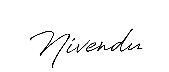 How to Draw Nivendu signature style? Antro_Vectra_Bolder is a latest design signature styles for name Nivendu. Nivendu signature style 7 images and pictures png