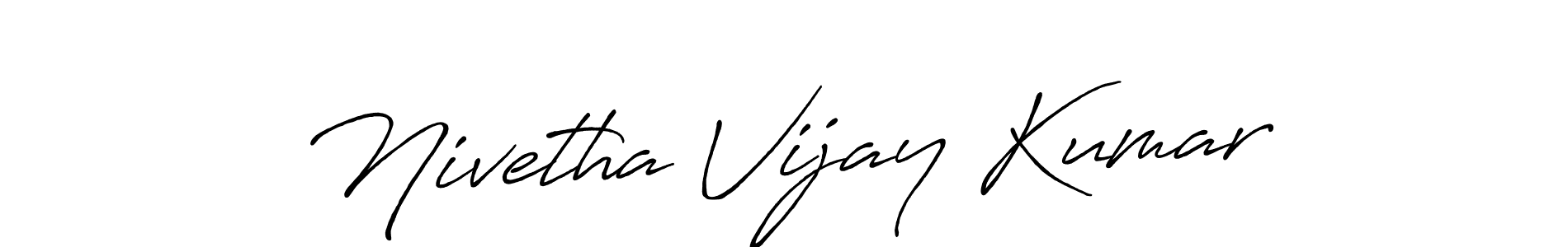 You can use this online signature creator to create a handwritten signature for the name Nivetha Vijay Kumar. This is the best online autograph maker. Nivetha Vijay Kumar signature style 7 images and pictures png