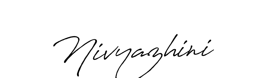 How to make Nivyazhini signature? Antro_Vectra_Bolder is a professional autograph style. Create handwritten signature for Nivyazhini name. Nivyazhini signature style 7 images and pictures png