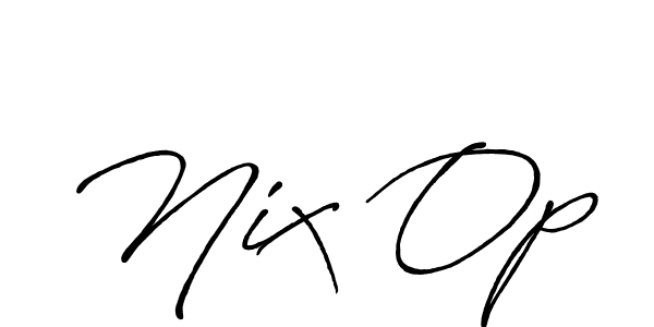 Make a beautiful signature design for name Nix Op. Use this online signature maker to create a handwritten signature for free. Nix Op signature style 7 images and pictures png