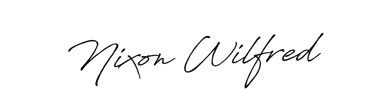 Check out images of Autograph of Nixon Wilfred name. Actor Nixon Wilfred Signature Style. Antro_Vectra_Bolder is a professional sign style online. Nixon Wilfred signature style 7 images and pictures png