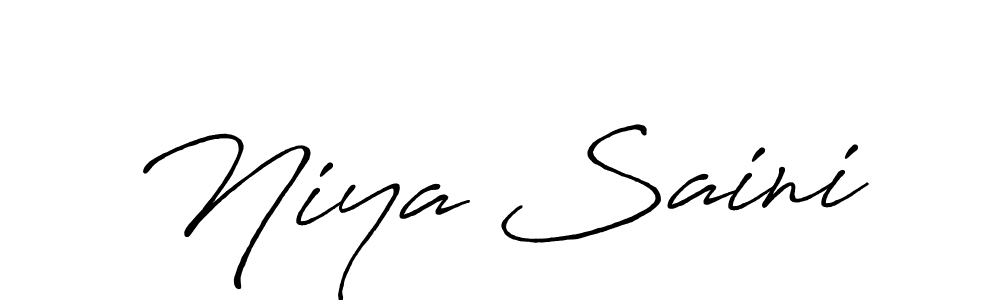 How to Draw Niya Saini signature style? Antro_Vectra_Bolder is a latest design signature styles for name Niya Saini. Niya Saini signature style 7 images and pictures png