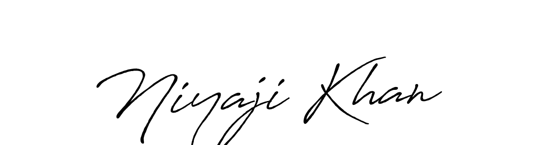 How to make Niyaji Khan signature? Antro_Vectra_Bolder is a professional autograph style. Create handwritten signature for Niyaji Khan name. Niyaji Khan signature style 7 images and pictures png