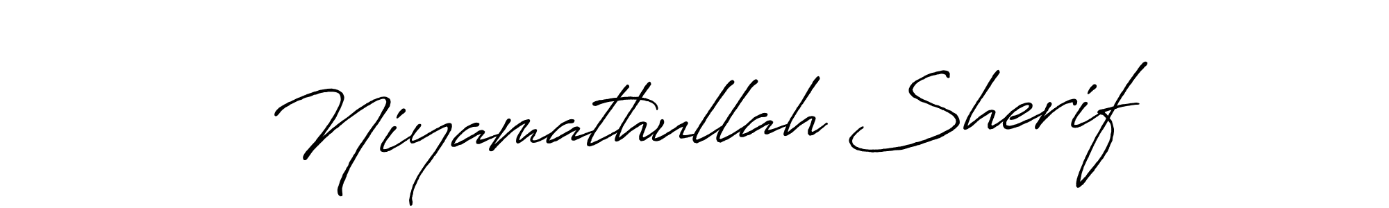 Once you've used our free online signature maker to create your best signature Antro_Vectra_Bolder style, it's time to enjoy all of the benefits that Niyamathullah Sherif name signing documents. Niyamathullah Sherif signature style 7 images and pictures png
