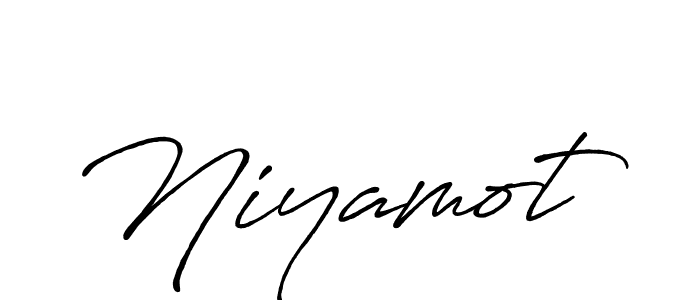 Create a beautiful signature design for name Niyamot. With this signature (Antro_Vectra_Bolder) fonts, you can make a handwritten signature for free. Niyamot signature style 7 images and pictures png