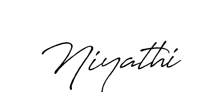 Use a signature maker to create a handwritten signature online. With this signature software, you can design (Antro_Vectra_Bolder) your own signature for name Niyathi. Niyathi signature style 7 images and pictures png