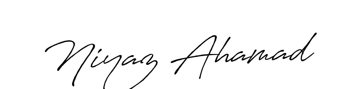 This is the best signature style for the Niyaz Ahamad name. Also you like these signature font (Antro_Vectra_Bolder). Mix name signature. Niyaz Ahamad signature style 7 images and pictures png