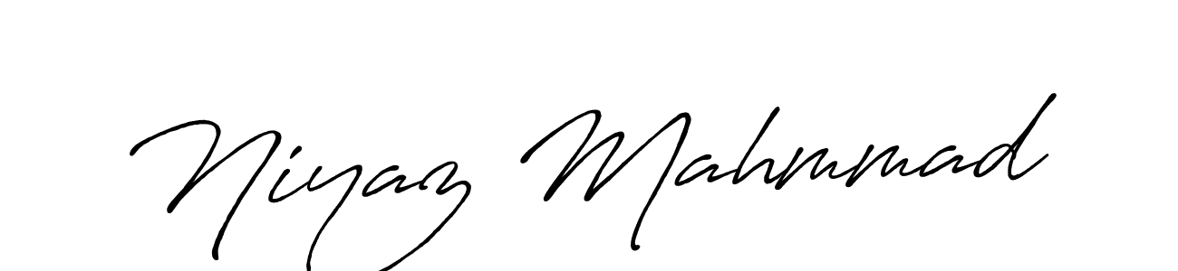 Niyaz Mahmmad stylish signature style. Best Handwritten Sign (Antro_Vectra_Bolder) for my name. Handwritten Signature Collection Ideas for my name Niyaz Mahmmad. Niyaz Mahmmad signature style 7 images and pictures png