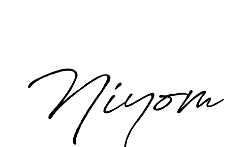 Similarly Antro_Vectra_Bolder is the best handwritten signature design. Signature creator online .You can use it as an online autograph creator for name Niyom. Niyom signature style 7 images and pictures png